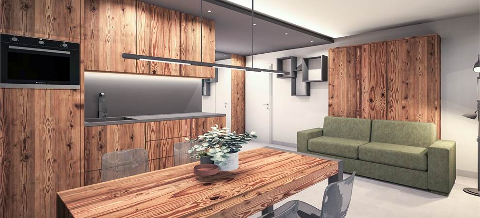 Render zona giorno