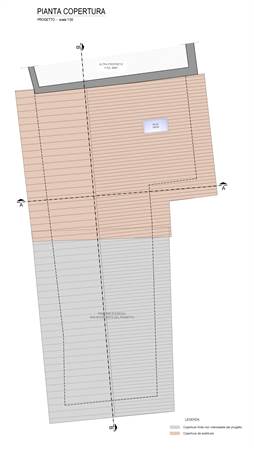 Pianta Copertura - Progetto