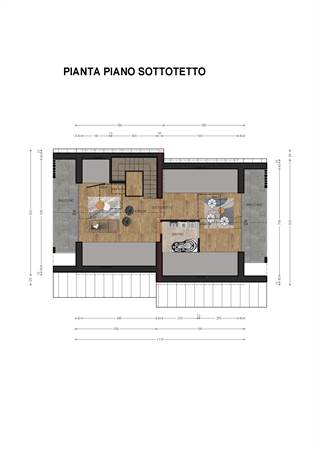 Planimetria sottotetto