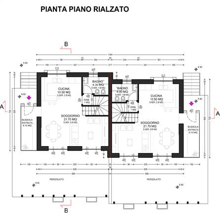 Planimetria piano terra