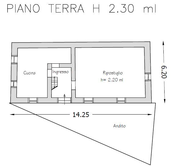 Planimetria piano terra