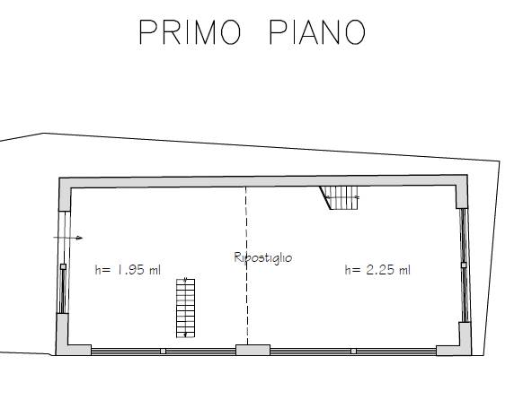 Planimetria piano primo