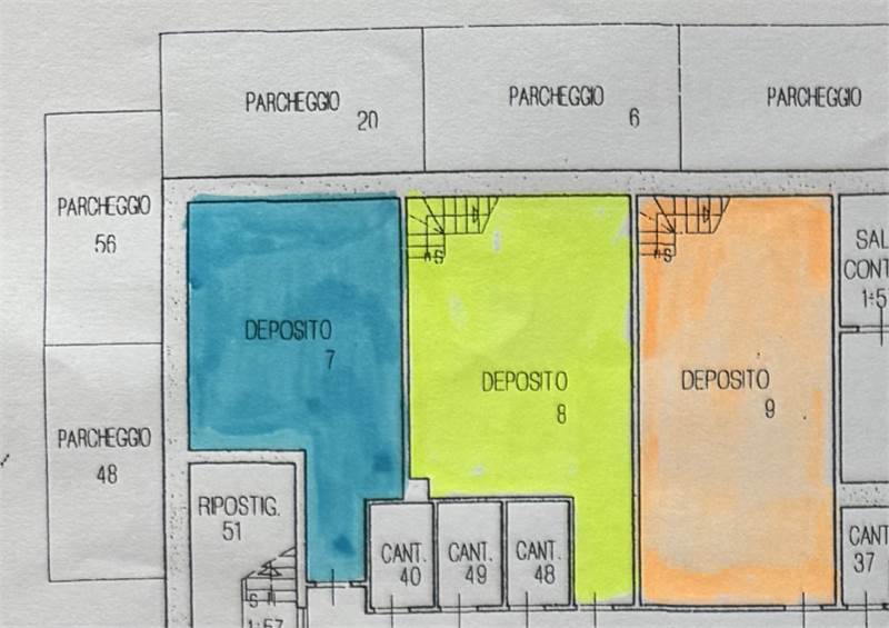 Planimetria deposito