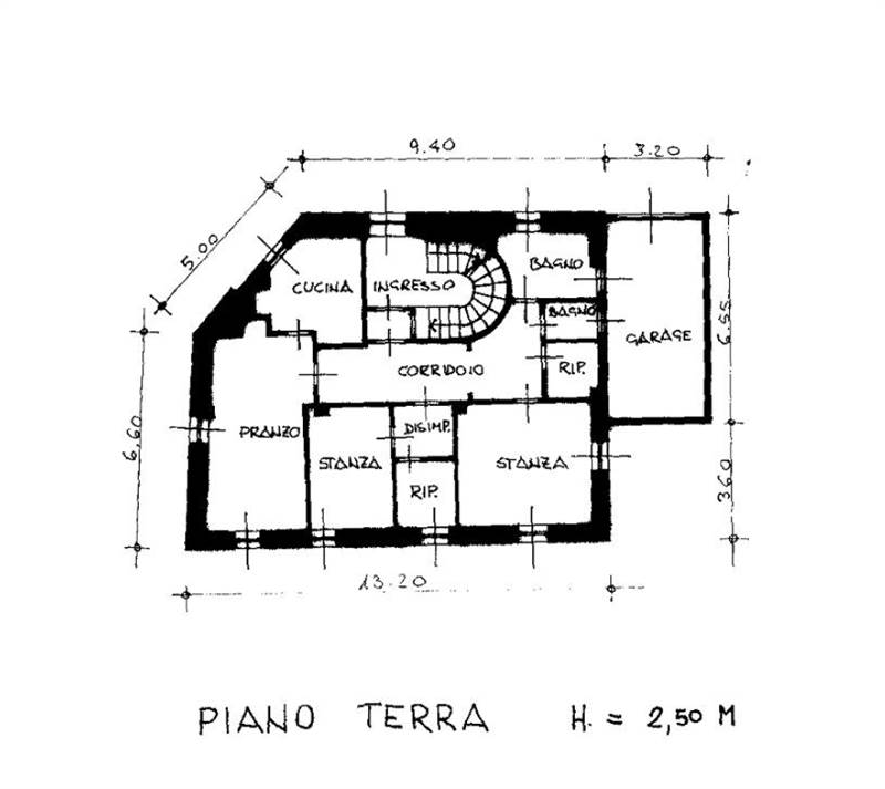Planimetria Piano terra