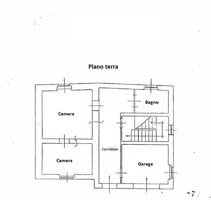 Planimetria piano terra