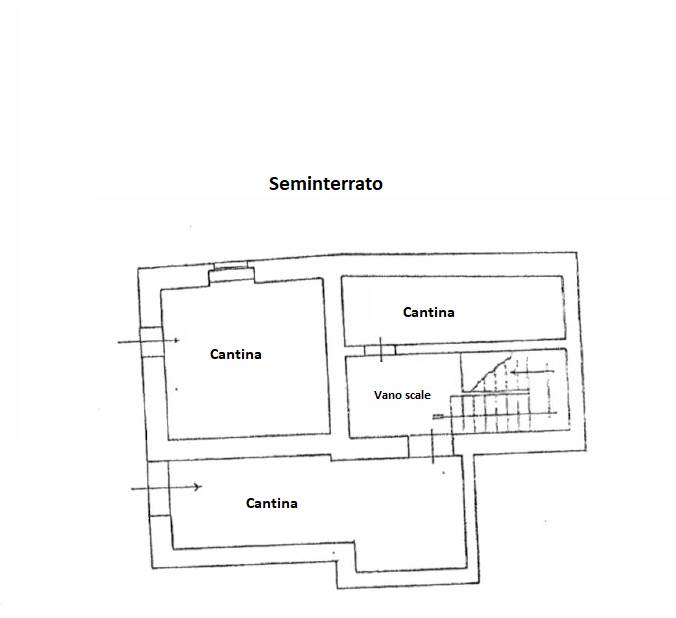 Planimetria seminterrato