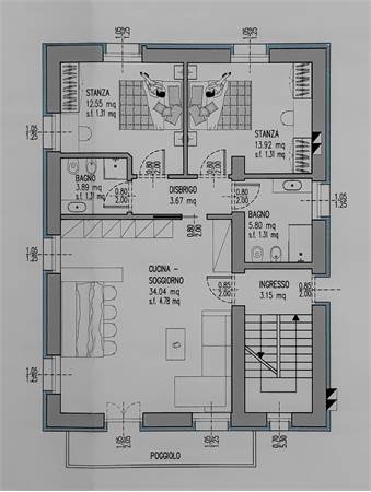 Planimetria senza quote