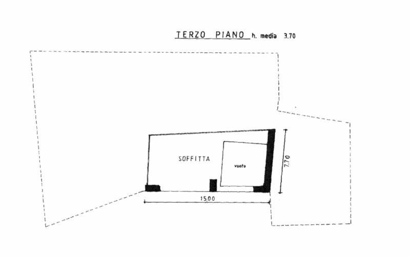 Planimetria sottotetto