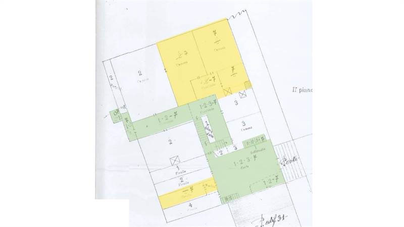 Planimetria secondo piano