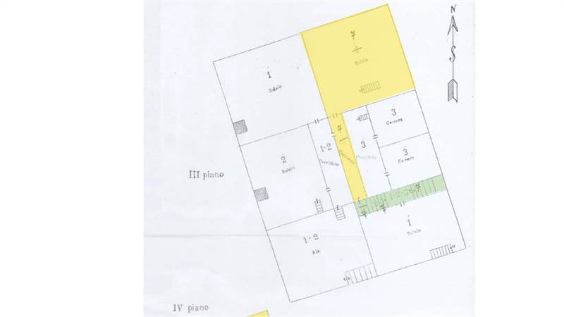 Planimetria terzo piano