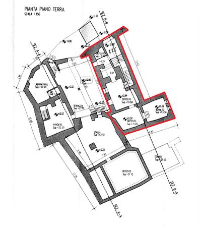 Planimetria piano terra