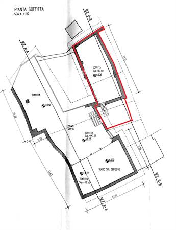 Planimetria soffitta