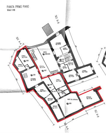 Planimetria primo piano