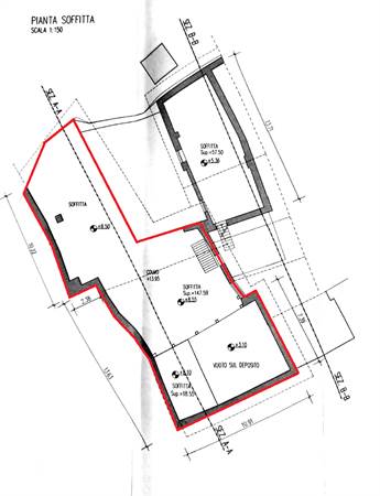 Planimetria soffitta