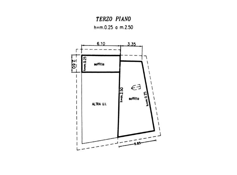 Planimetria piano terzo 1