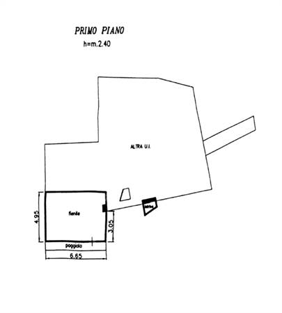 Planimetria piano primo 2
