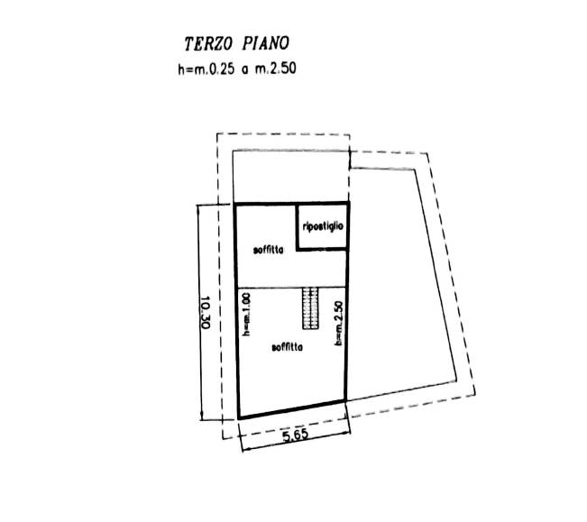 Planimetria piano terzo 2