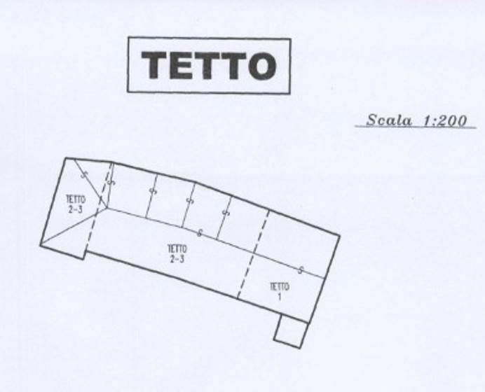 Planimetria tetto