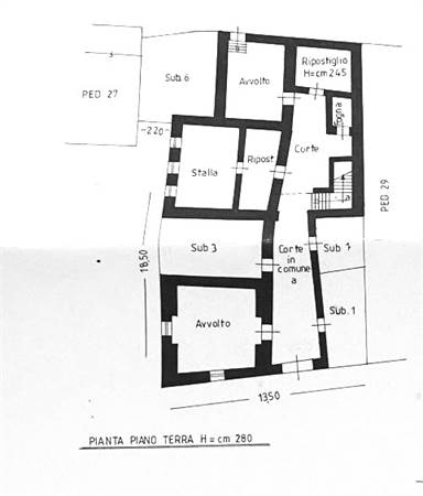 Planimetria appartamento