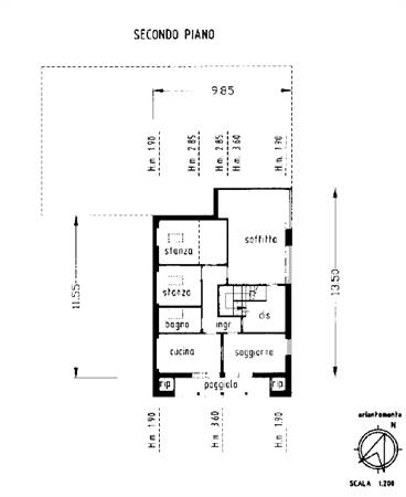 Planimetria appartamento 2