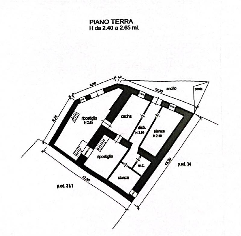 Planimetria piano terra