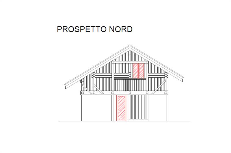 Prospetto nord