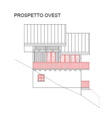 Prospetto ovest