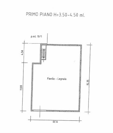 Planimetria primo piano