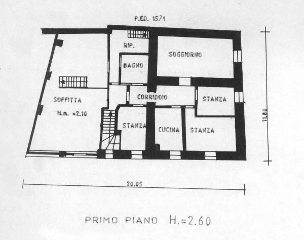 Planimetria primo piano