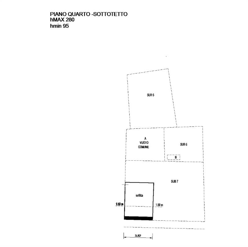Planimetria sottotetto
