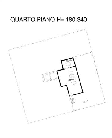Planimetria piano 4 - soppalco