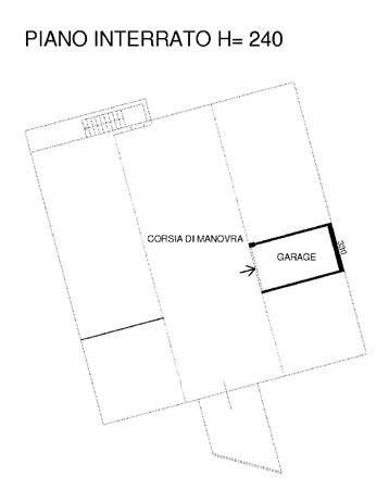 Planimetria box auto