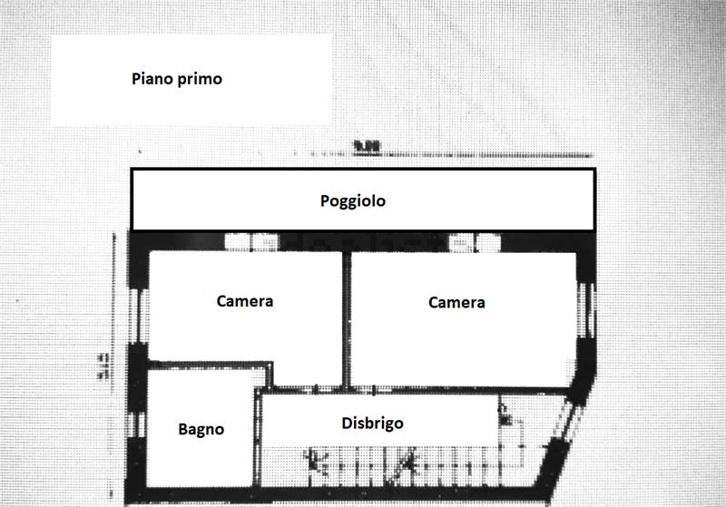 Planimetria piano primo