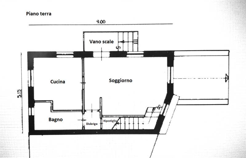 Planimetria piano terra