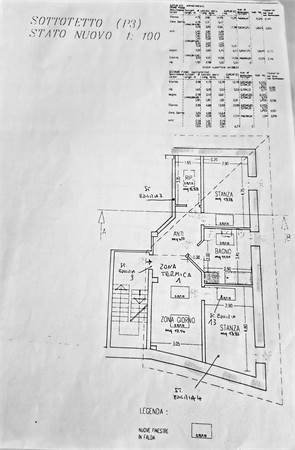 Planimetria appartamento 2 - Attico