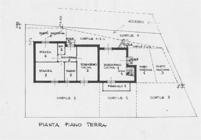Planimetria piano terra