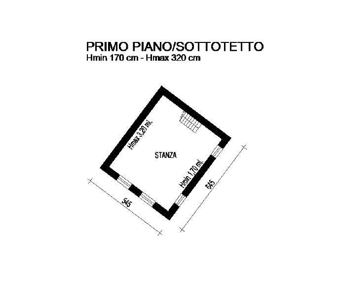 Planimetria primo piano