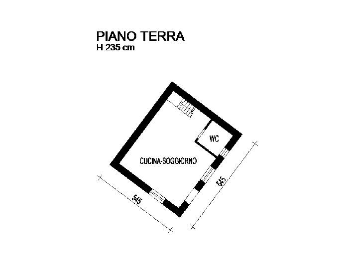 Planimetria piano terra
