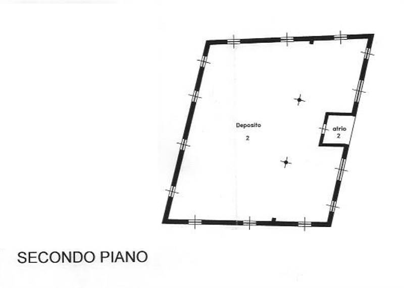 Planimetria secondo piano