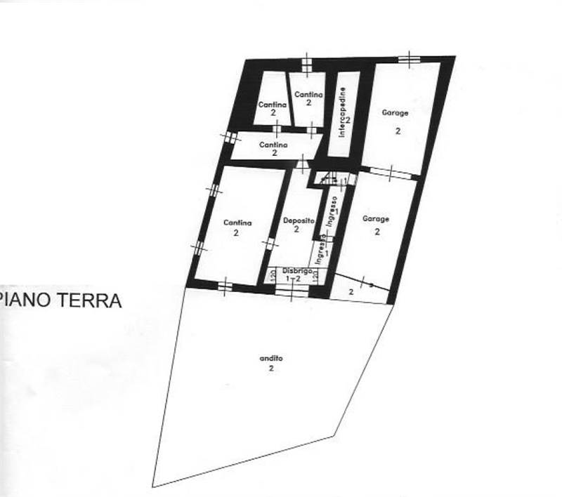 Planimetria piano terra