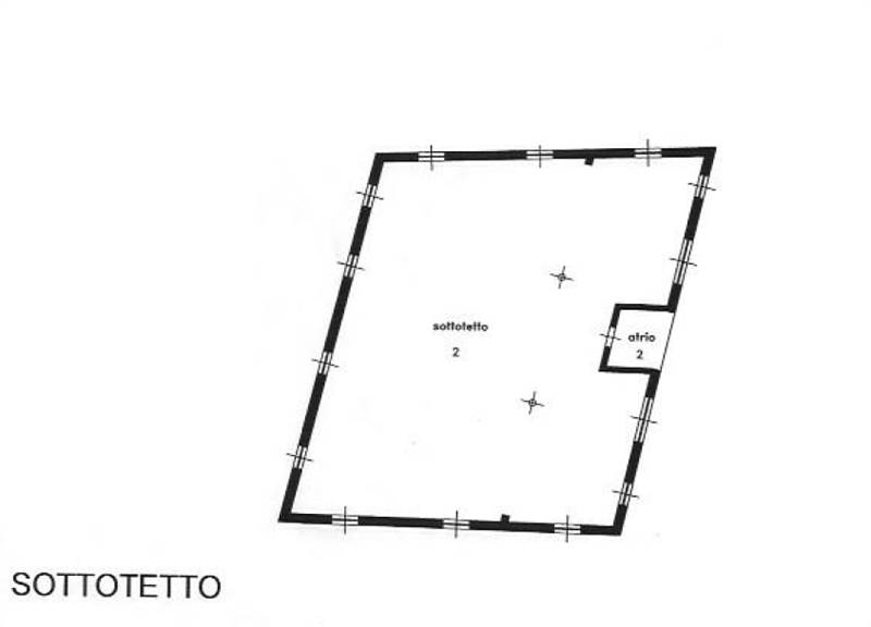 Planimetria sottotetto