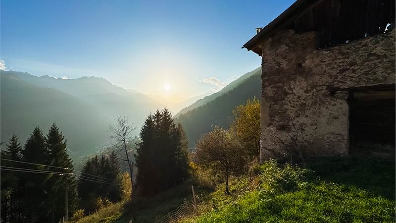 Antico maso con vista mozzafiato, a Castello