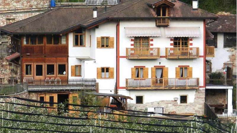 Villa con meleto e B&B a Vervò