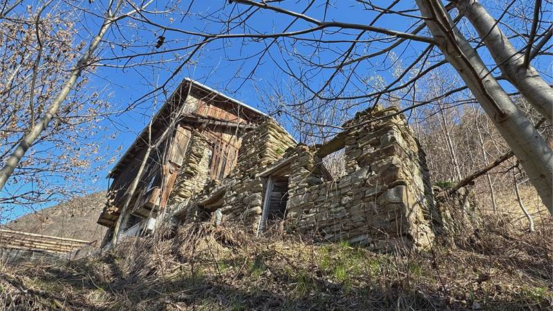 Maso tradizionale con vista in Val di Rabbi