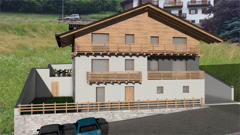 Nuovo appartamento mansardato in Val di Rabbi