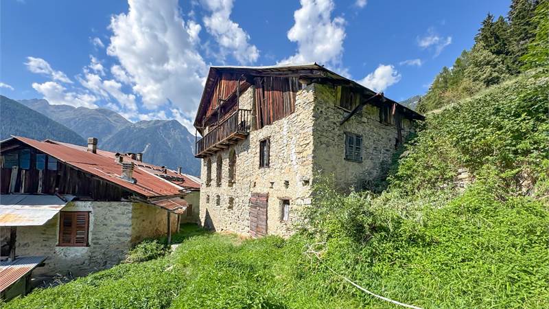 Antico maso panoramico in Val di Rabbi